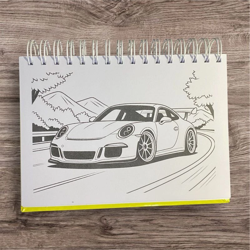 Livro de Colorir 65 Carros Rebaixados Estilo Brasil – Gol, Opala, Chevette, Uno e +