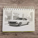 Livro de Colorir 65 Carros Rebaixados Estilo Brasil – Gol, Opala, Chevette, Uno e +
