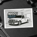 Livro de Colorir 60 Caminhonetes – F250, Hilux, S10, F150, F100