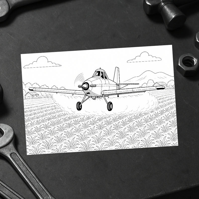 Livro de Colorir 60 Máquinas Estilo Agro Brasil – John Deere, Silverado, Mercedes 1620