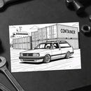 Livro de Colorir 60 Carros INSANOS – Bmw E30, CamaroSS, Mercedes 190E, Fusca