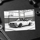 Livro de Colorir 60 Carros INSANOS – Bmw E30, CamaroSS, Mercedes 190E, Fusca