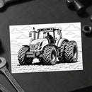 Livro de Colorir 60 Máquinas Estilo Agro Brasil – John Deere, Silverado, Mercedes 1620