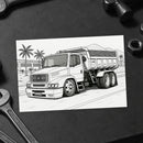 Livro de Colorir 60 Caminhões Estilo Arqueado Brasil - Volvo, Scania, Volkswagen