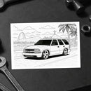 Livro de Colorir 60 Caminhonetes – F250, Hilux, S10, F150, F100