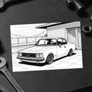 Livro de Colorir 60 Carros Rebaixados Estilo Brasil 2.0 - Chevette, Parati, Astra, Jetta e +