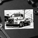 Livro de Colorir 60 Caminhões Estilo Arqueado Brasil - Volvo, Scania, Volkswagen